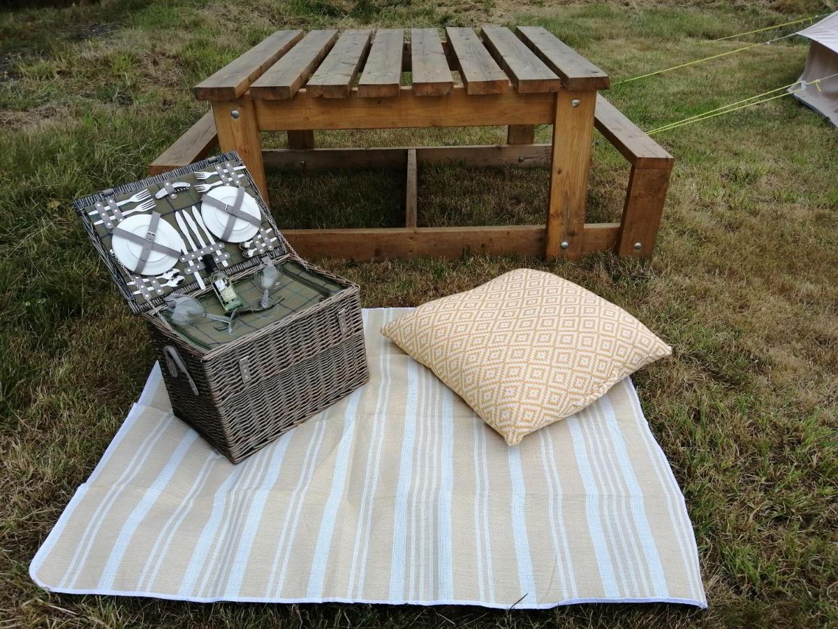 Coed Y Brenin Retreat - Bell Tent Glamping Near Aberaeron Ciliau Aeron Exterior photo