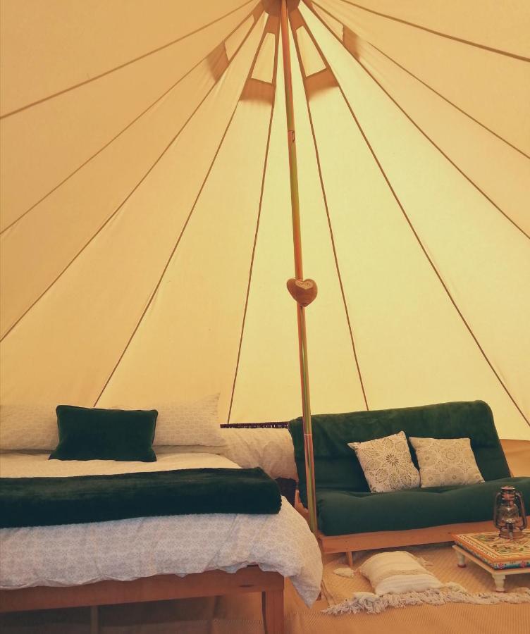 Coed Y Brenin Retreat - Bell Tent Glamping Near Aberaeron Ciliau Aeron Exterior photo