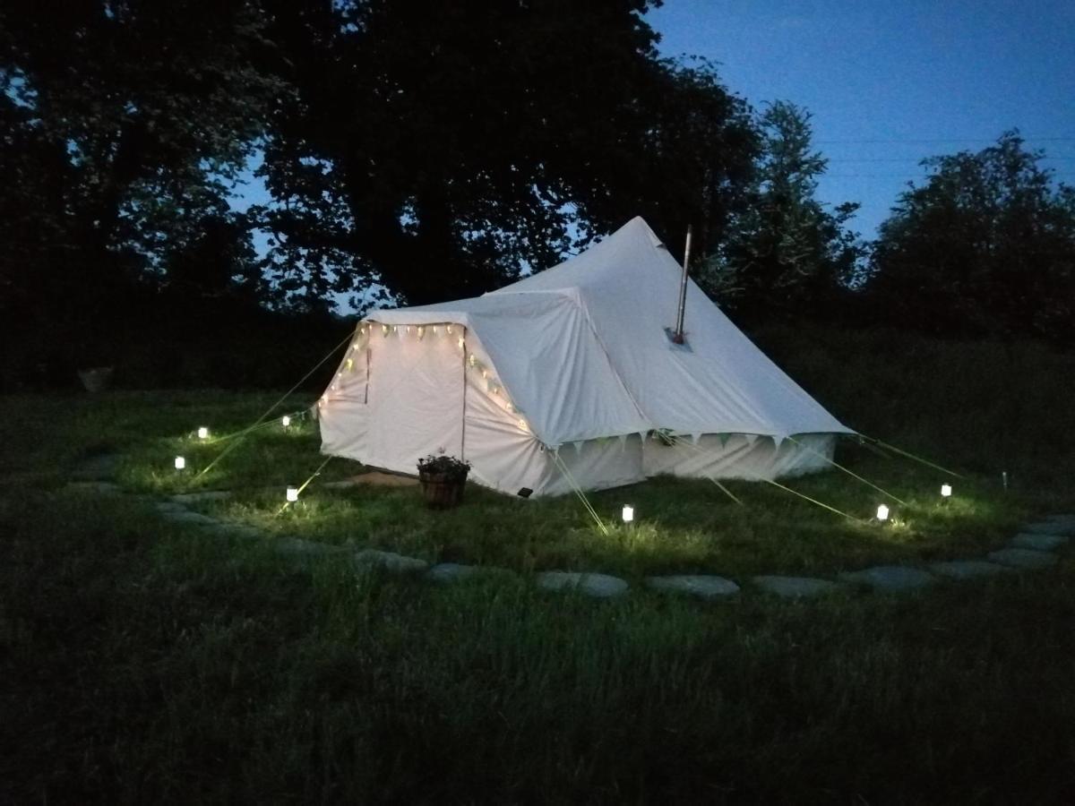 Coed Y Brenin Retreat - Bell Tent Glamping Near Aberaeron Ciliau Aeron Exterior photo